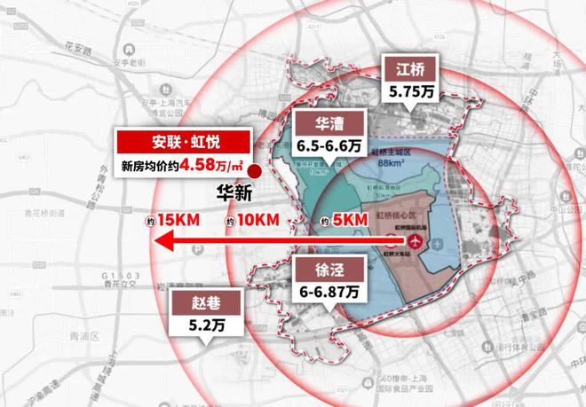 半岛官方体育虹桥主城区【安联·虹悦】修面约88-133㎡3~4房！​总价约358万起(图14)